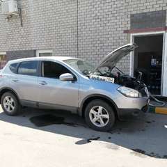 Nissan Qashqai на водородной очистке двигателя в компании ВОДОРОДОФФ (ранее Водород+ НН) Nissan Qashqai проходит водородную очистку двигателя