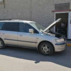 Mitsubishi Space Wagon на водородной очистке двигателя в компании ВОДОРОДОФФ (ранее Водород+ НН) Mitsubishi Space Wagon проходит водородную очистку двигателя