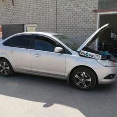 Ford Focus на водородной очистке двигателя в компании ВОДОРОДОФФ (ранее Водород+ НН) Ford Focus проходит водородную очистку двигателя