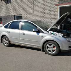 Ford Focus на водородной очистке двигателя в компании ВОДОРОДОФФ (ранее Водород+ НН) Ford Focus проходит водородную очистку двигателя