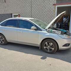 Ford Focus на водородной очистке двигателя в компании ВОДОРОДОФФ (ранее Водород+ НН) Ford Focus проходит водородную очистку двигателя