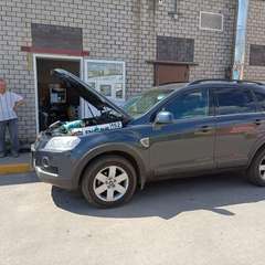 Chevrolet Captiva на водородной очистке двигателя в компании ВОДОРОДОФФ (ранее Водород+ НН) Chevrolet Captiva проходит водородную очистку двигателя