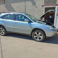 Lexus RX 350 на водородной очистке двигателя в компании ВОДОРОДОФФ (ранее Водород+ НН) Lexus RX 350 проходит водородную очистку двигателя