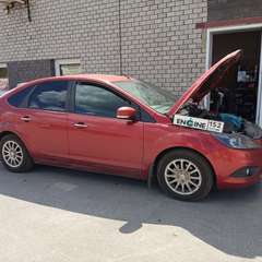 Ford Focus на водородной очистке двигателя в компании ВОДОРОДОФФ (ранее Водород+ НН) Ford Focus проходит водородную очистку двигателя
