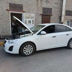 Chevrolet Cruze на водородной очистке двигателя в компании ВОДОРОДОФФ (ранее Водород+ НН) Chevrolet Cruze проходит водородную очистку двигателя