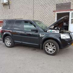 Land Rover Freelander 2 на водородной очистке двигателя в компании ВОДОРОДОФФ (ранее Водород+ НН) Land Rover Freelander 2 проходит водородную очистку двигателя