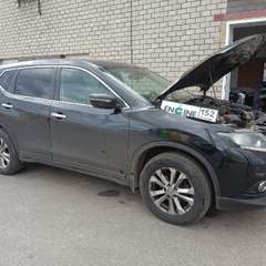 Nissan X-Trail на водородной очистке двигателя в компании ВОДОРОДОФФ (ранее Водород+ НН) Nissan X-Trail проходит водородную очистку двигателя