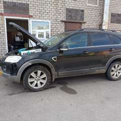Chevrolet Captiva на водородной очистке двигателя в компании ВОДОРОДОФФ (ранее Водород+ НН) Chevrolet Captiva проходит водородную очистку двигателя