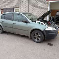 Renault Megane на водородной очистке двигателя в компании ВОДОРОДОФФ (ранее Водород+ НН) Renault Megane проходит водородную очистку двигателя