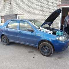 Fiat Albea на водородной очистке двигателя в компании ВОДОРОДОФФ (ранее Водород+ НН) Fiat Albea проходит водородную очистку двигателя