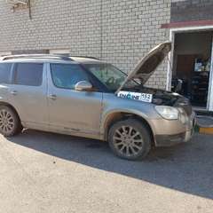 Skoda Yeti проходит водородную очистку двигателя