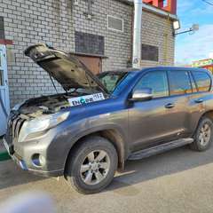 Toyota Land Cruiser Prado  проходит водородную очистку двигателя