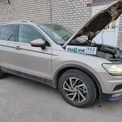 Volkswagen Tiguan  проходит водородную очистку двигателя