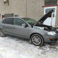 Volkswagen Passat  проходит водородную очистку двигателя