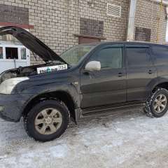 Toyota Land Cruiser Prado проходит водородную очистку двигателя