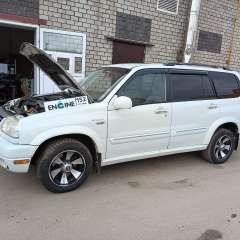 Suzuki Grant Vitara XL-7 на водородной очистке двигателя в компании ВОДОРОДОФФ (ранее Водород+ НН) Suzuki Grant Vitara XL-7 проходит водородную очистку двигателя